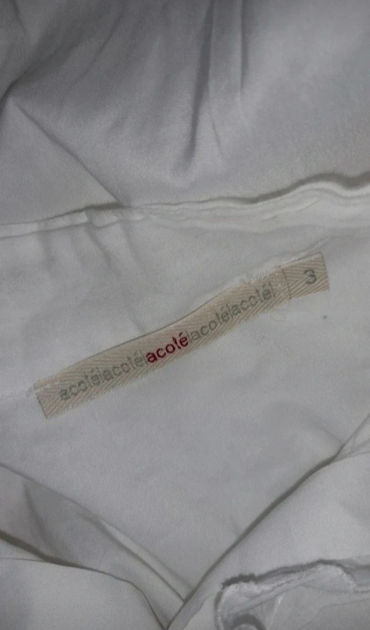 Chemise Acoté blanche taille 3 – photo 7